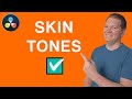 2 ways to check your SKIN colors look PRO in DaVinci Resolve