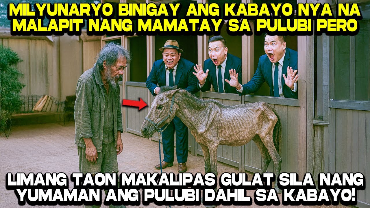 Milyunaryo Binigay ang Kabayo nyang Malapit nang Mamatay sa Pulubi, Pero...