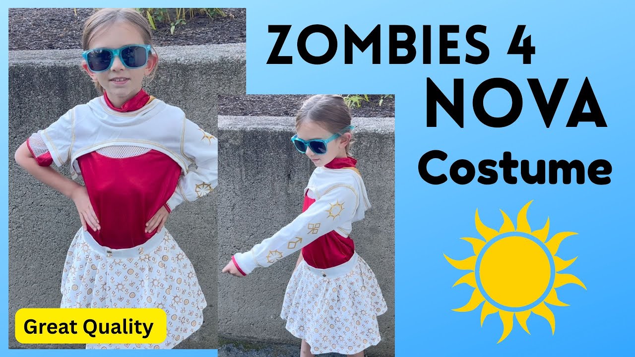 Zombies 4 Nova Costume! See your little one become a Day walker in this great quality costume!