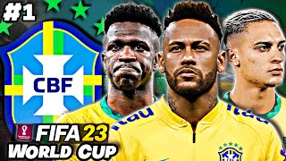 FIFA 23 BRAZIL World Cup Mode EP1 - WE HAVE AN INSANE SQUAD??