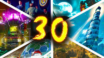 Round 30 on EVERY Black Ops Zombies Map.