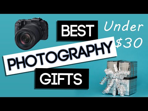 BEST Gifts for PHOTOGRAPHERS 2020 - 15 Gifts under $30 - Holiday Gift Guide
