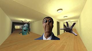 MY NAME IS REALISTIC OBUNGA HAND 1 AND PLANKTON IN LIMINAL HOTEL GMOD #panicgmod #gmod #nextbots