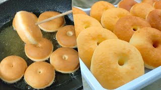 DONAT EMPUK DAN LEMBUT TANPA KENTANG