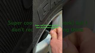 Tire pressure monitoring valve stem caps. They work but I don’t recommend using them.