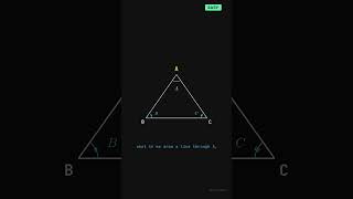 Ever wondered why triangle angles = 180°?  #algorithms #competitiveprogramming #coding #programming