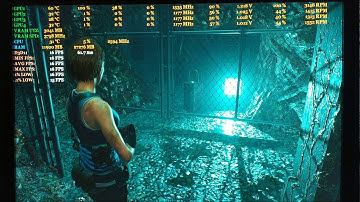 RE3 REMAKE - GTX 970 - Static Testing(2 Mins) -  Downtown/Substation - 1 Gpu @ 4k + 130% IQ