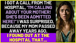 I Got A Call From The Hospital, Your Mother Was Been Admitted Here! But Mom Passed Away Years Ago