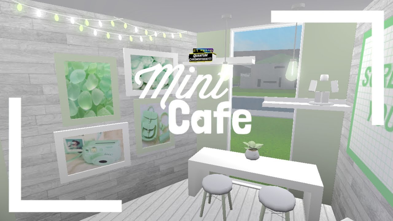 How To Build A Cute Cafe In Bloxburg