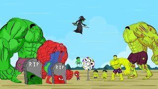 Rescue Evolution of Team HULK Zombie vs Spiderman: Returning from the Dead SECRET ? Superhero FUNNY