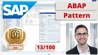 Pre-Defined ABAP Code Template for common and complex statements | ABAP Tip #13