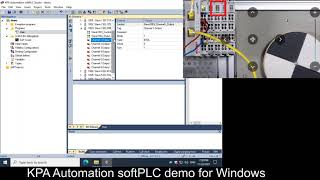 KPA Automation softPLC + EtherCAT screenshot 2