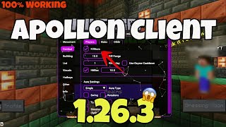 Apollon Client 1.26.3 🔥 BEST PvP BOOST | FPS BOOST Client 🚀 Latest Version | Smooth Gameplay 😱
