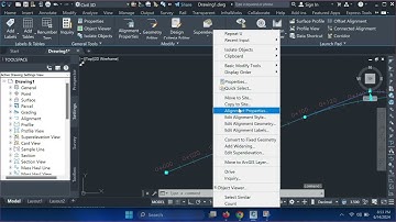 Modify & Editing Alignment Property and Style in civil3d  Part 09 #autocadcivil3d #civil3d