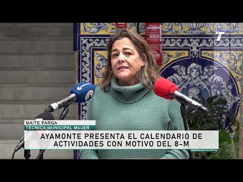 Ayamonte presenta el calendario de actividades con motivo del 8-M - YouTube