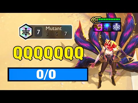 NO MANA AHRI ⭐⭐ QQQQQ | 7 MUTANT  | TFT Set 6.5