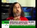 American software freedom activist Richard Stallman, better known as the author of GNU General Public License, joined RT to give his comments on modern software copyright laws, and the risks of cyber sneaking.