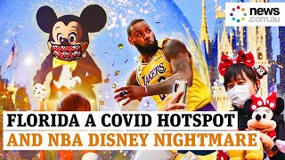 Coronavirus usa: florida a pandemic hotspot and nba disney nightmare