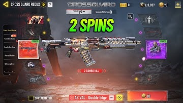 When you get what you want within 2 Spins in CODM - Cross Guard Redux