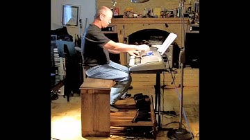 Arnstein Organ Company Opus 3 Demo - Midi pedalboard