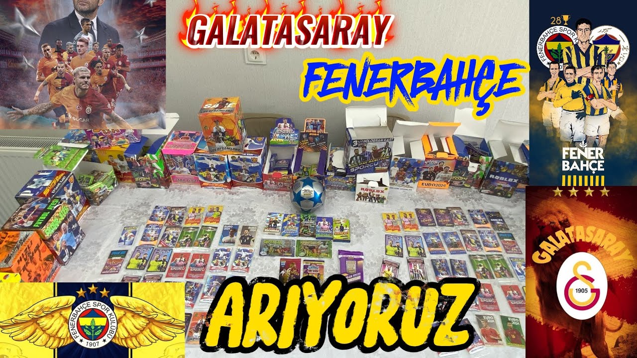 GALATASARAY ve FENERBAHÇE yi ARADIK..