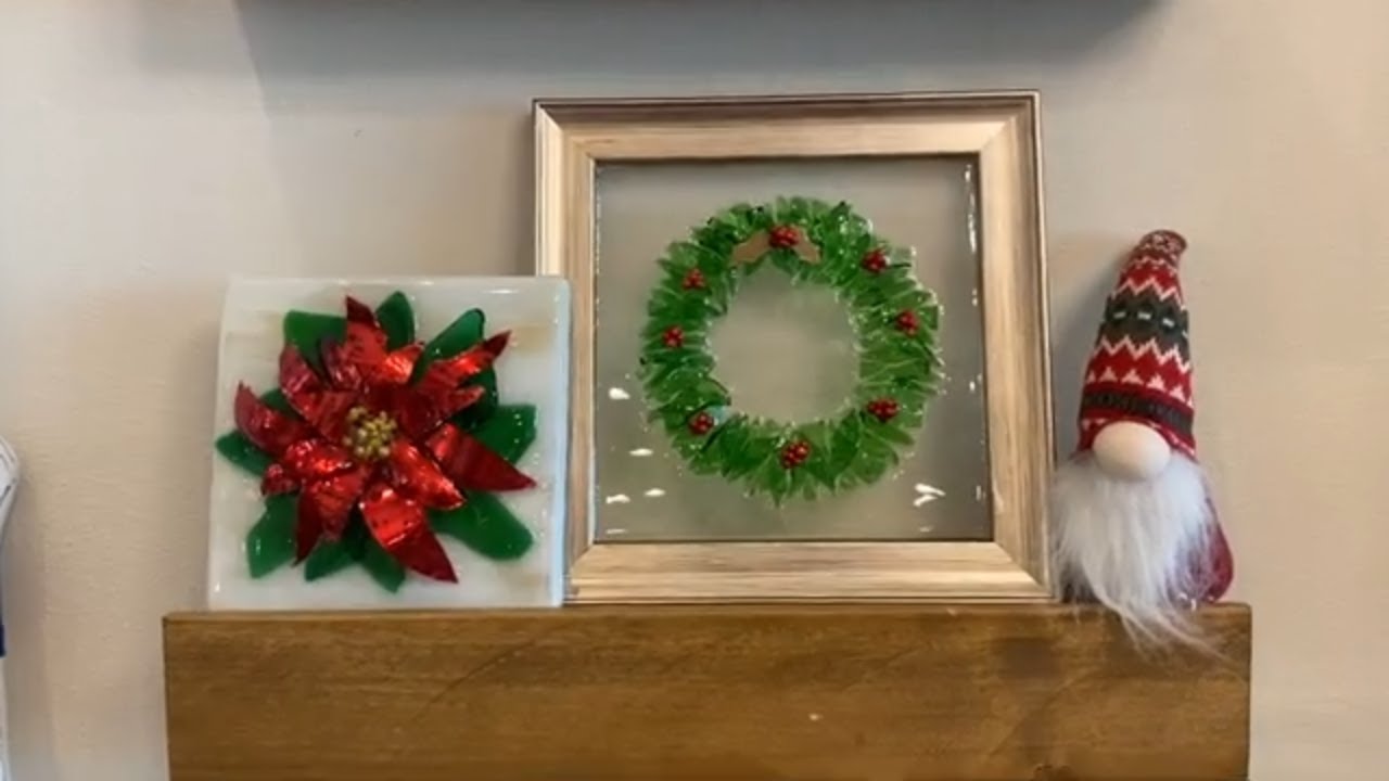 【Xmas*wreathe】クリスマスリース シーグラスアート シーグラスアート クリスマスリース - メルカリ