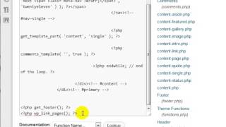 Wordpress Tutorials VIDEO 57 of 80 How to Split Post For Easier Reading