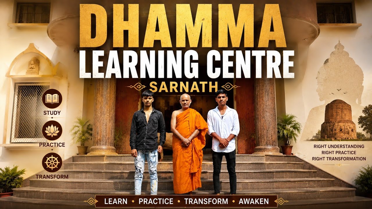 Dhamma Learning Center Sarnath 🚩 - YouTube