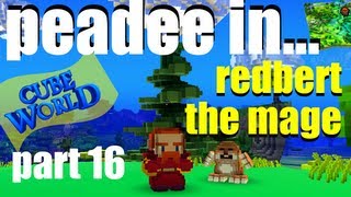 Ep 16 - Cube World Alpha :: How To Tame a Snout Beetle - Peadee Games