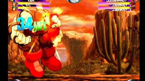 Marvel vs Capcom 2 KEN infinite combo