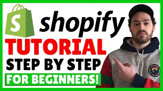 Shopify Tutorial For Beginners 2024 - Shopify Website Design From Scratch (Step by Step)