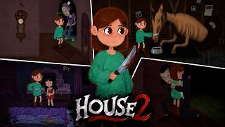 House 2 – How to Kill Your Family | Killer Ending Walkthrough [No Commentary]