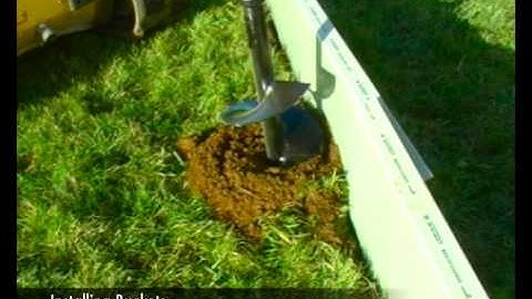 Installing Newt Fencing Bucket Traps