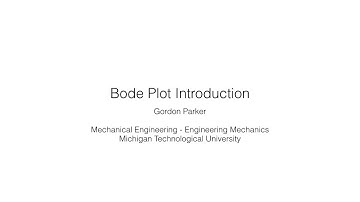 Bode Plot Introduction
