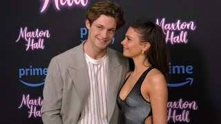 Damian Hardung and Harriet Herbig-Matten attend the &quot;Maxton Hall&quot; premiere screening in Los Angeles