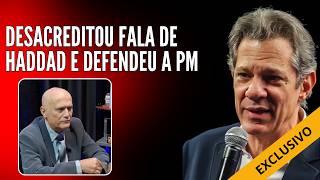 DR. RONALDO LACAVA BLASTS HADDAD'S REMARKS AND DEFENDS THE MILITARY POLICE!