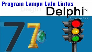 Tutorial delphi 7 - Cara Membuat Program Lampu Lalu Lintas