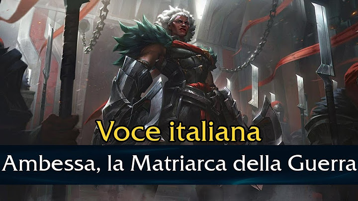 VO - Ambessa, la Matriarca della Guerra - Italiano