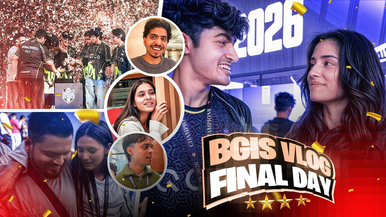 We weren’t ready for this | BGIS FINAL DAY🩷🏆