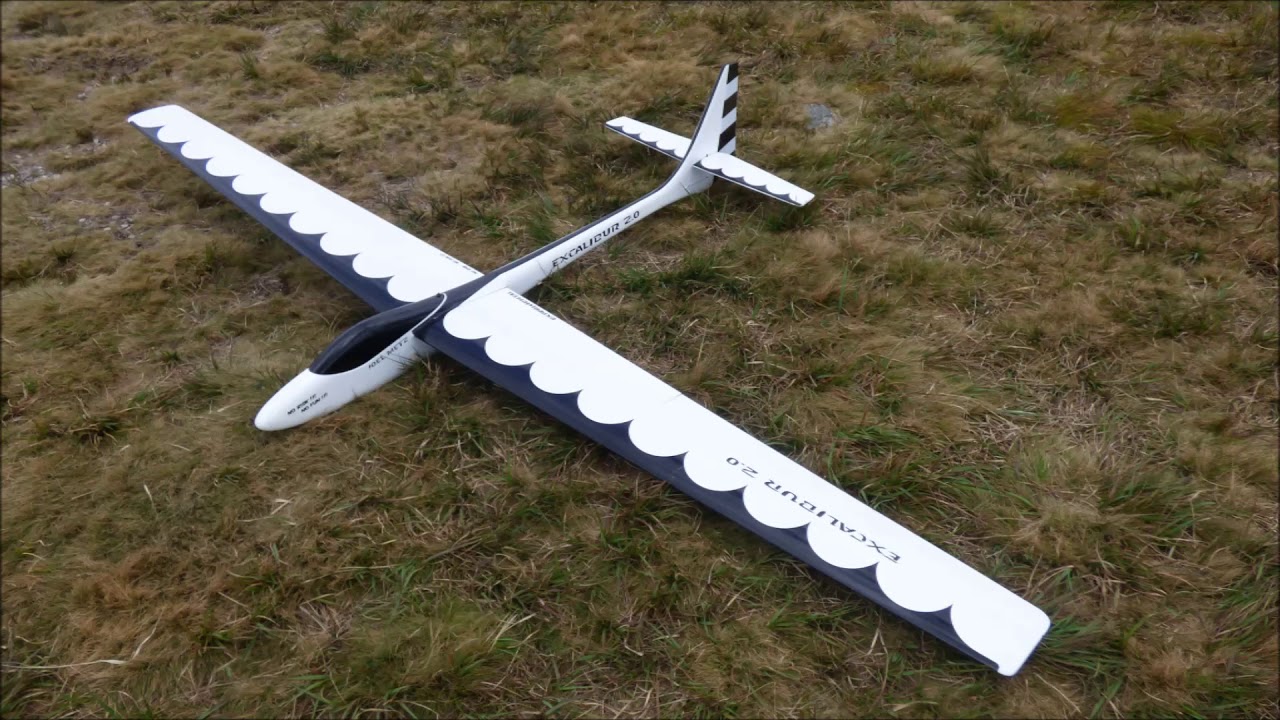 excalibur rc glider