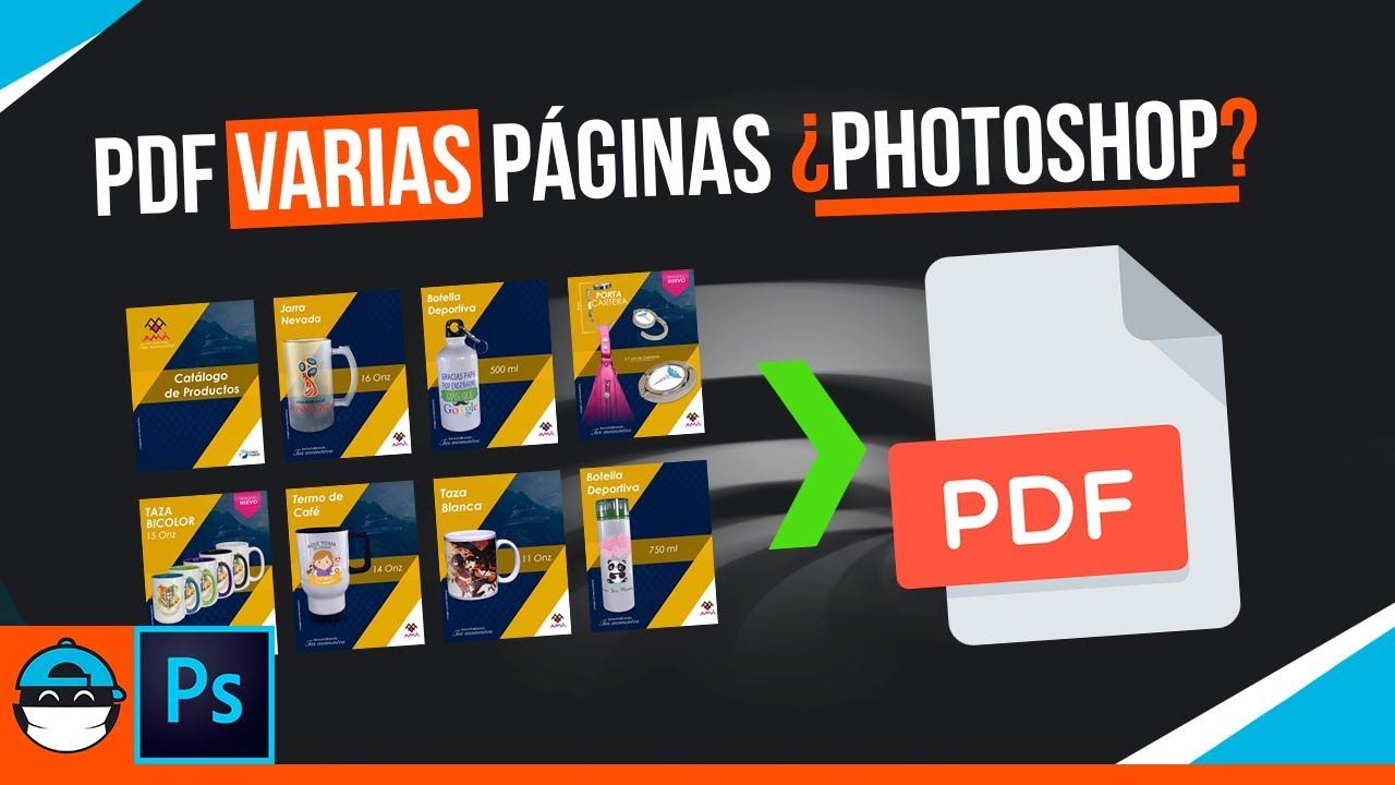 ⚠️Cómo GUARDAR PDF en Photoshop de VARIAS PÁGINAS [EL MÉTODO MÁS USADO]