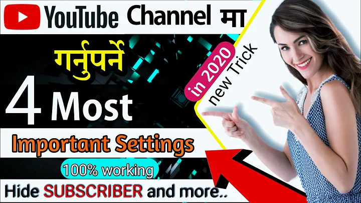 😱How to hide subscriber on youtube in 2020 | How to hide subscriber on youtube in nepali | subs hide