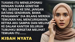 SYOK‼️AKU PANGGIL TUKANG UNTUK RENOVASI KANTOR SUAMI YANG SUDAH MENINGGAL -  KISAH NYATA KEHIDUPAN