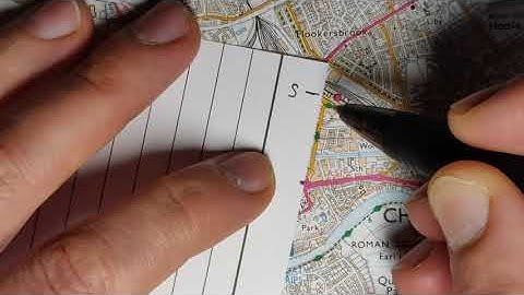 Measuring distance on maps - Paper