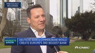 Nobody likes Deutsche-Commerzbank deal: head of German investment body | Squawk Box Europe
