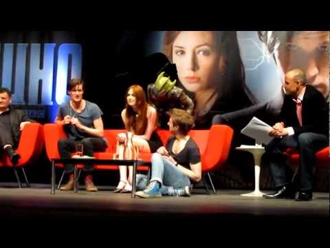 Karen Gillan ATTACKED on stage at Doctor Who Convention 2012