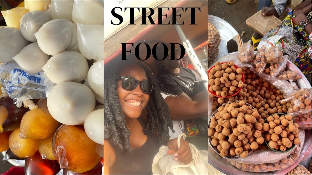 STREET FOOD IN THE UPPER WEST REGION OF GHANA 🇬🇭 ||WA MARKET