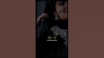 Thumbnail of Pakistani WhatsApp Status | Urdu Lyrics | Sahir Ali Bagga Status | New Pakistani Ost Status #shorts