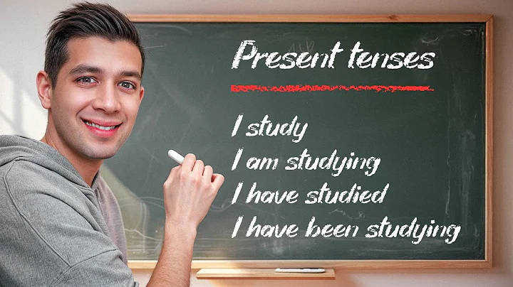 English Grammar: All 4 Present Tenses thumbnail