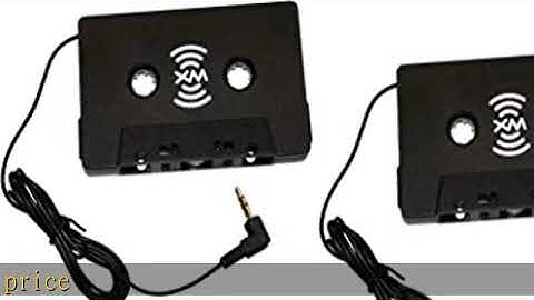 2 Pack - SiriusXM Satellite Radio Cassette Tape Adapter, Works with All Sirius and XM Radio Receive